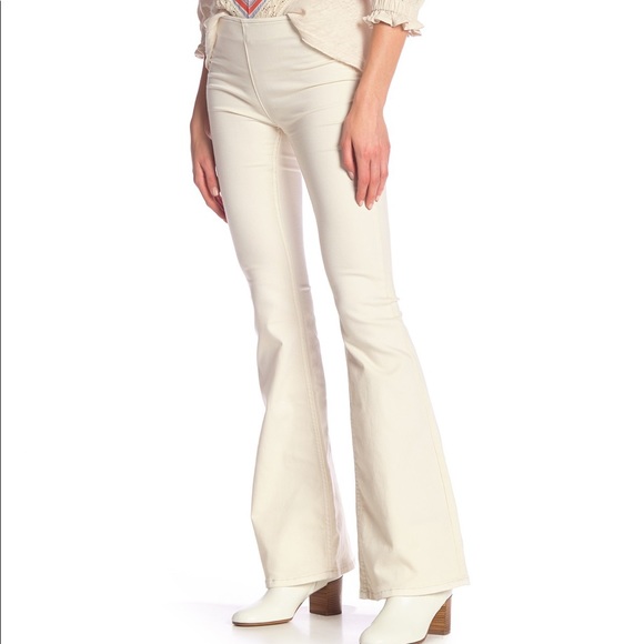 Free People Pants - Penny Pull on Flare Jeans